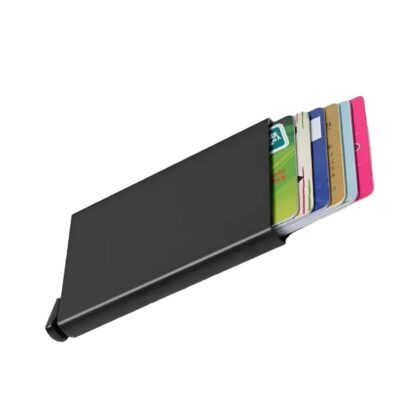 Tarjetero metalico rfid
